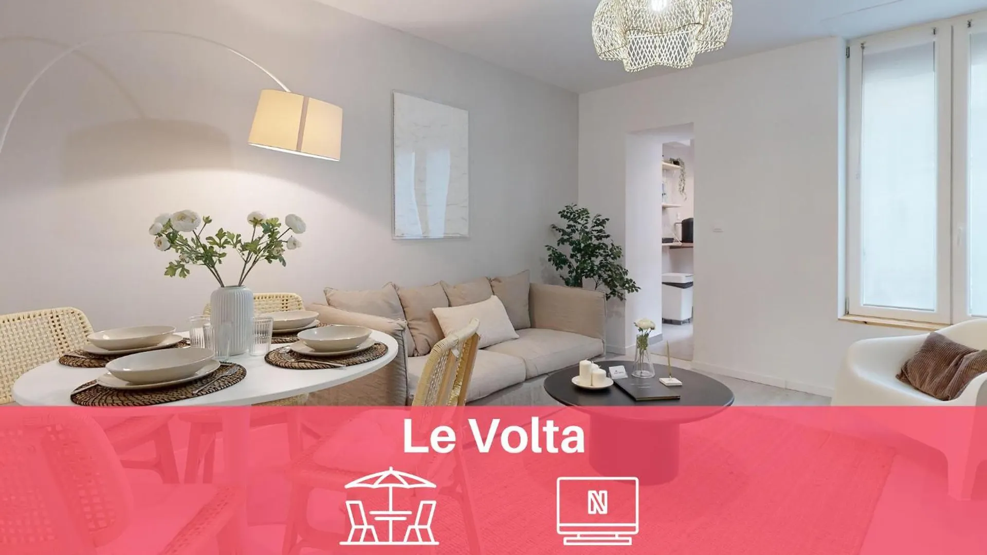 トゥールーズExpat Renting - Le Volta - Terrasse - Netflixアパートメント