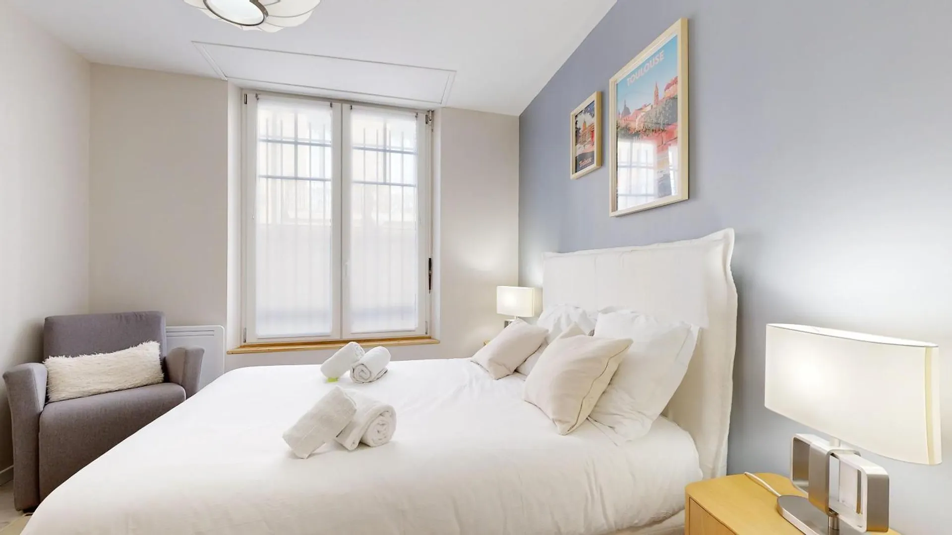 トゥールーズExpat Renting - Le Volta - Terrasse - Netflixアパートメント